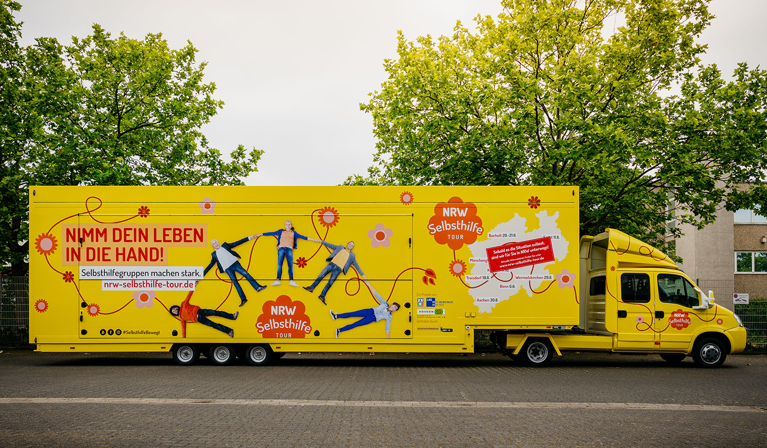 Die Selbsthilfe in NRW – Die Werbtätigen Selbsthilfe-Tour 2020